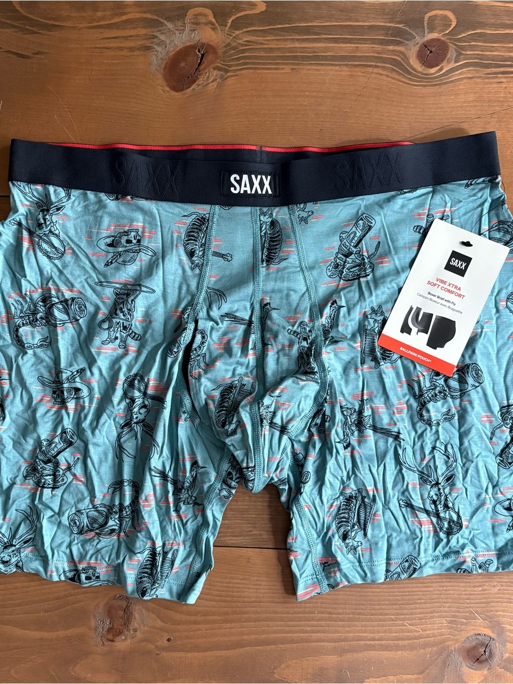 Saxx Boxer Brief 6” NWT
